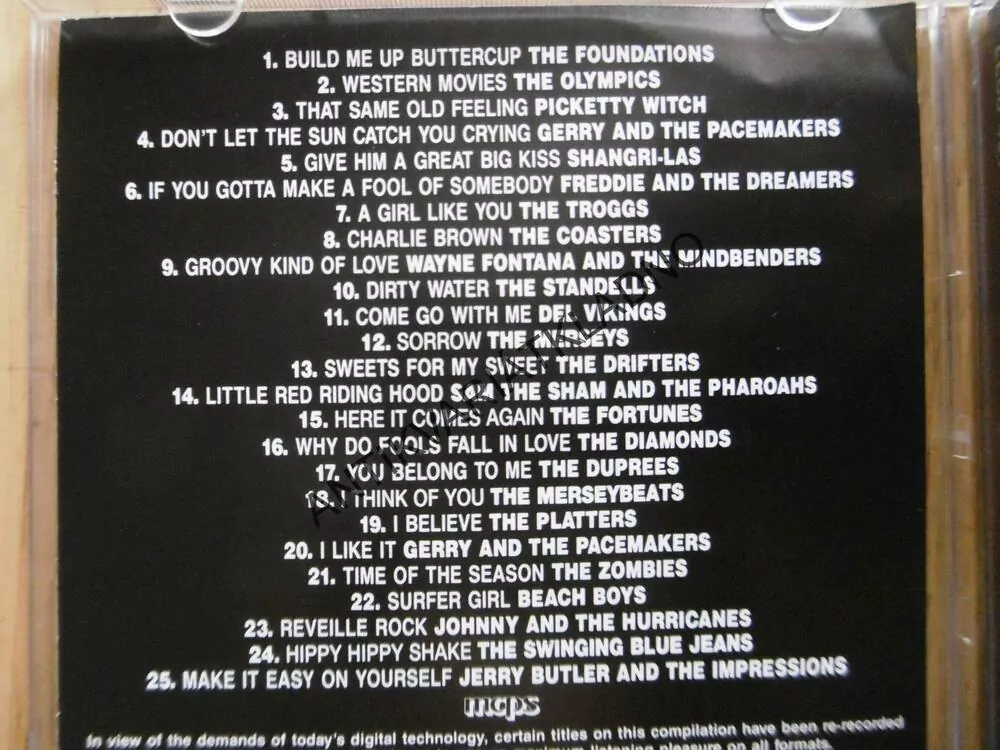 ROCKERA THE LEGENDARY GROUPS,  CD hudba