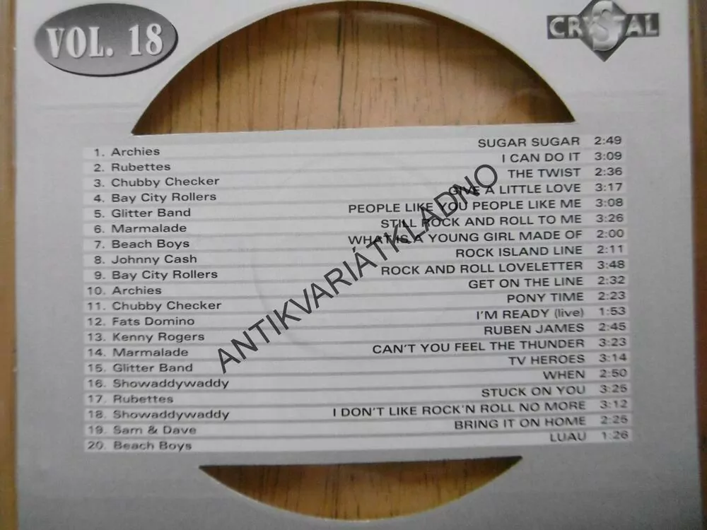 GOLDEN OLDIES, 18,. MORE  OF GREATEST HITS,  CD hudba