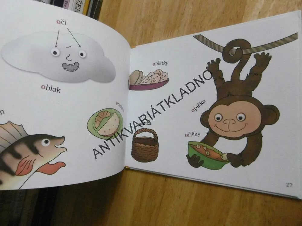 O JAKO OPIČKA, ABECEDA NENÍ VĚDA, PTÁČKOVÁ, TILŠNEROVÁ, **an
