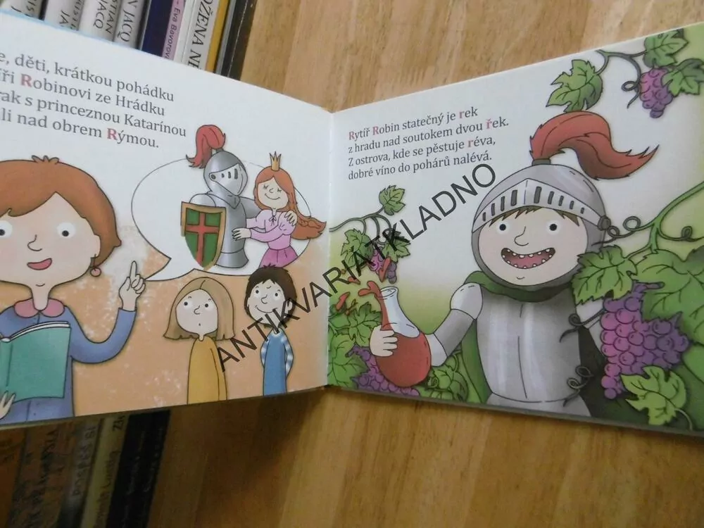 R JAKO RYTÍŘ, ABECEDA NENÍ VĚDA, PTÁČKOVÁ, TILŠNEROVÁ, **an