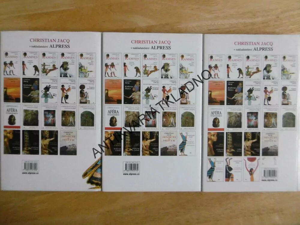 USIROVA TAJEMSTVÍ, 1-3, CHRISTIAN JACQ