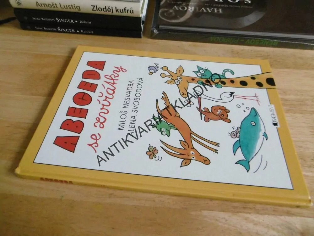 ABECEDA SE ZVÍŘÁTKY, MILOŠ NESVADBA, ALENA SVOBODOVÁ, **an