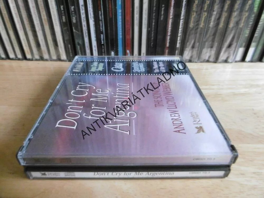 DON´T CRY FOR ME ARGENTINA, 3X CD hudba