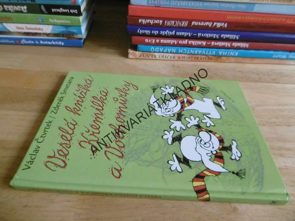 VESELÁ KNÍŽKA KŘEMÍLKA A VOCHOMŮRKY, KŘEMÍLEK,VOCHOMŮRKA,ČTVRTEK,SMETANA, VEČERNÍČEK, **an