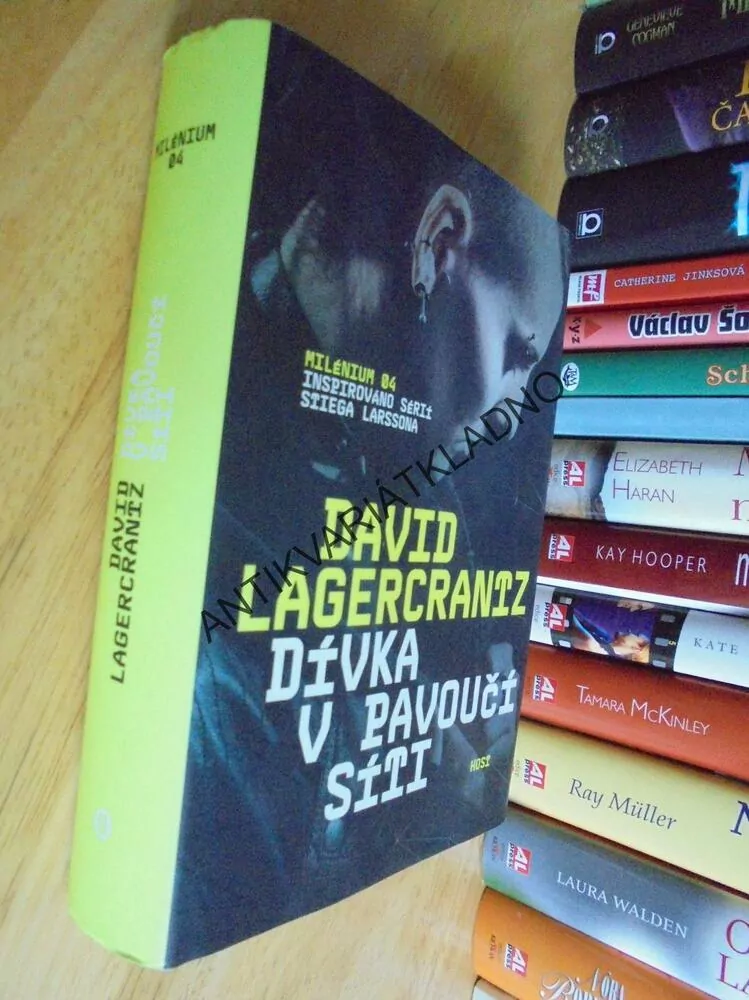 DÍVKA V PAVOUČÍ SÍTI, DAVID LAGERCRANTZ, měkká vazba, **an
