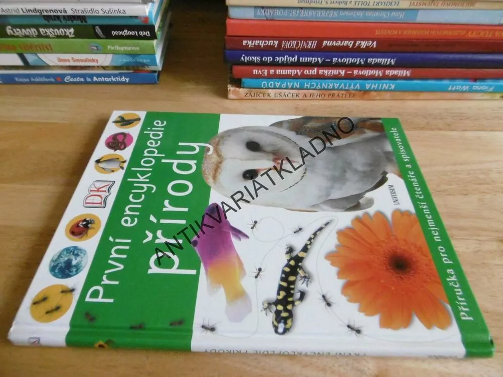 PRVNÍ ENCYKLOPEDIE PŘÍRODY, PŘÍRUČKA PRO NEJMENŠÍ ČTENÁŘE A SPISOVATELE, **an