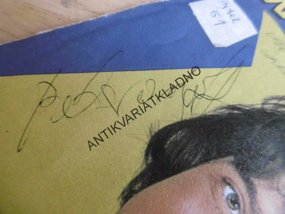 WIE EIN STERN, PETER ORLOFF - AUTOGRAM, MALÁ DESKA