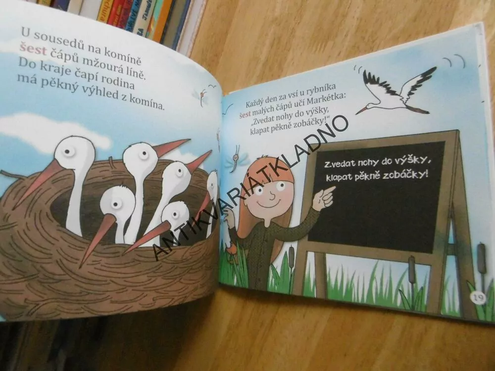 ŠEST KUŘÁTEK ZE STATKU, ABECEDA NENÍ VĚDA, BÍLÁ, TILŠNEROVÁ, **an