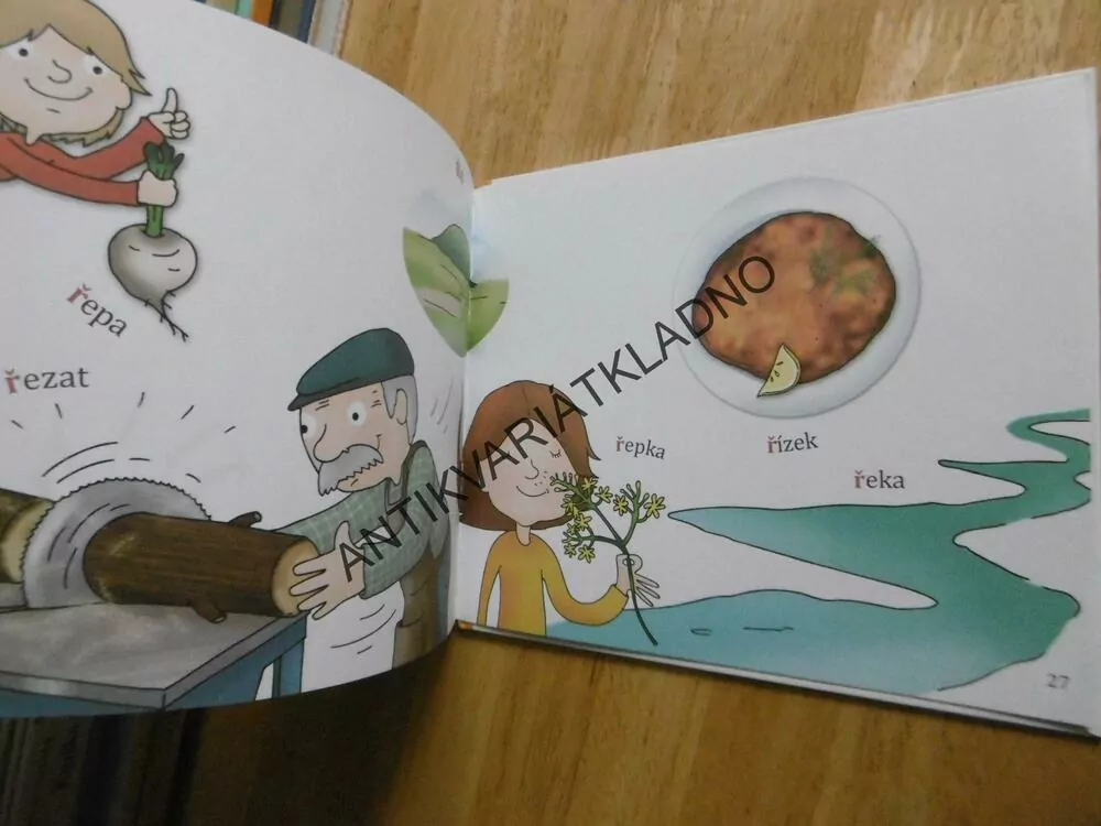 Ř JAKO ŘEKA, ABECEDA NENÍ VĚDA, PTÁČKOVÁ, TILŠNEROVÁ, **an