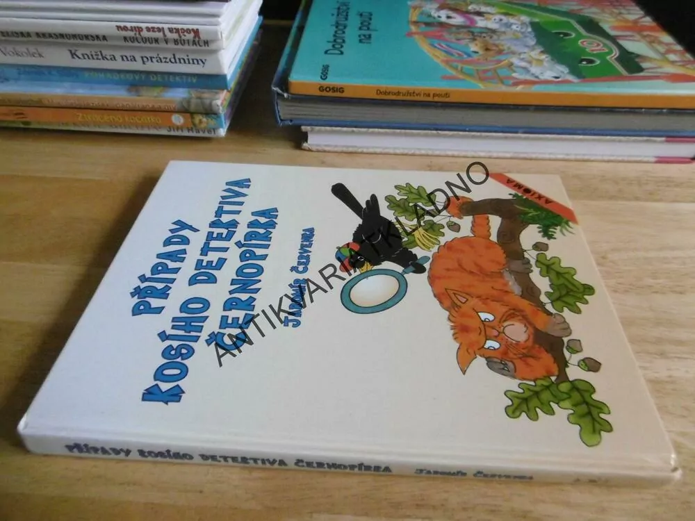 PŘÍPADY KOSÍHO DETEKTIVA ČERNOPÍRKA, JAROMÍR ČERVENKA, JANA SVOBODNÁ, **an