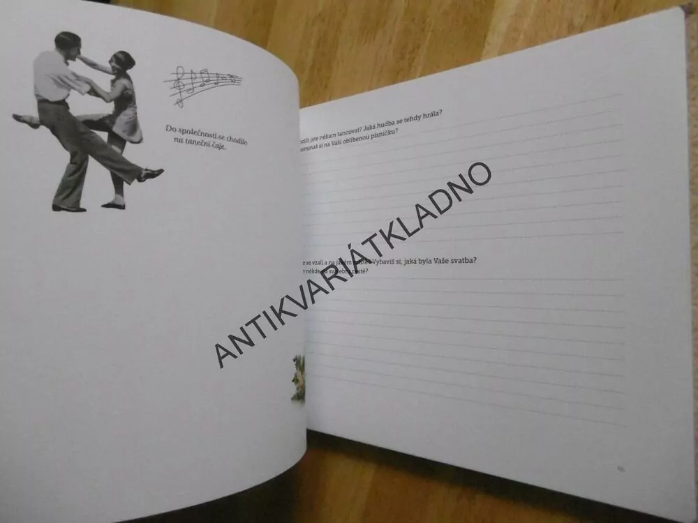 BABIČKO VYPRÁVĚJ, KNIHA PRO UCHOVÁNÍ VZPOMÍNEK, ALBUM, **an