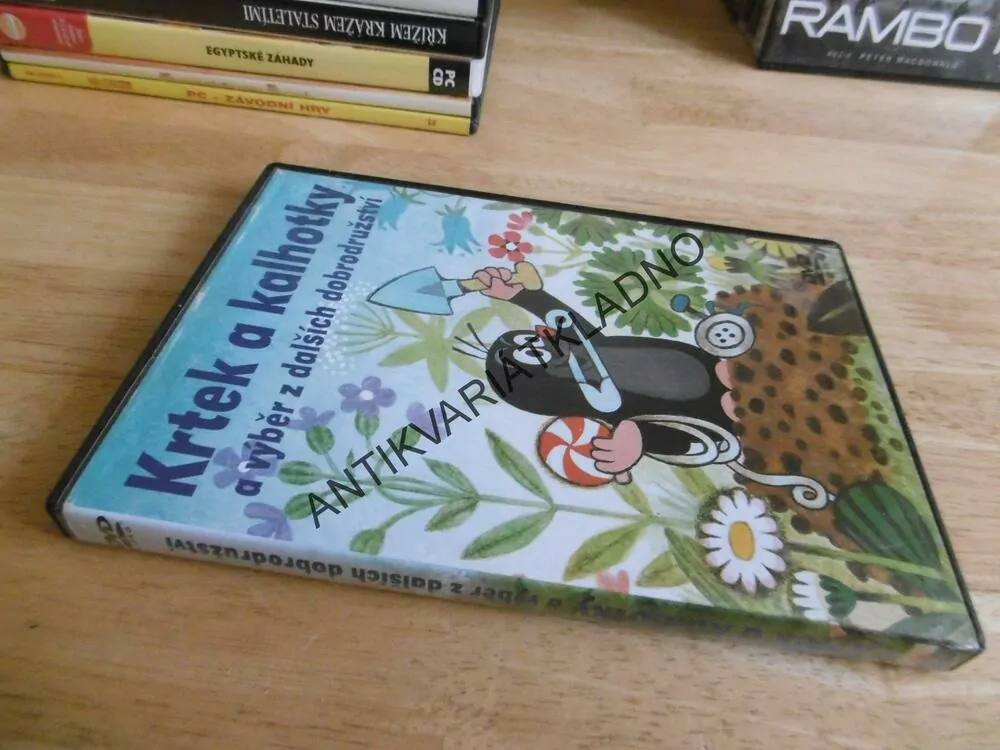 KRTEK A KALHOTKY A VÝBĚR Z DALŠÍCH DOBRODRUŽSTVÍ, DVD FILM