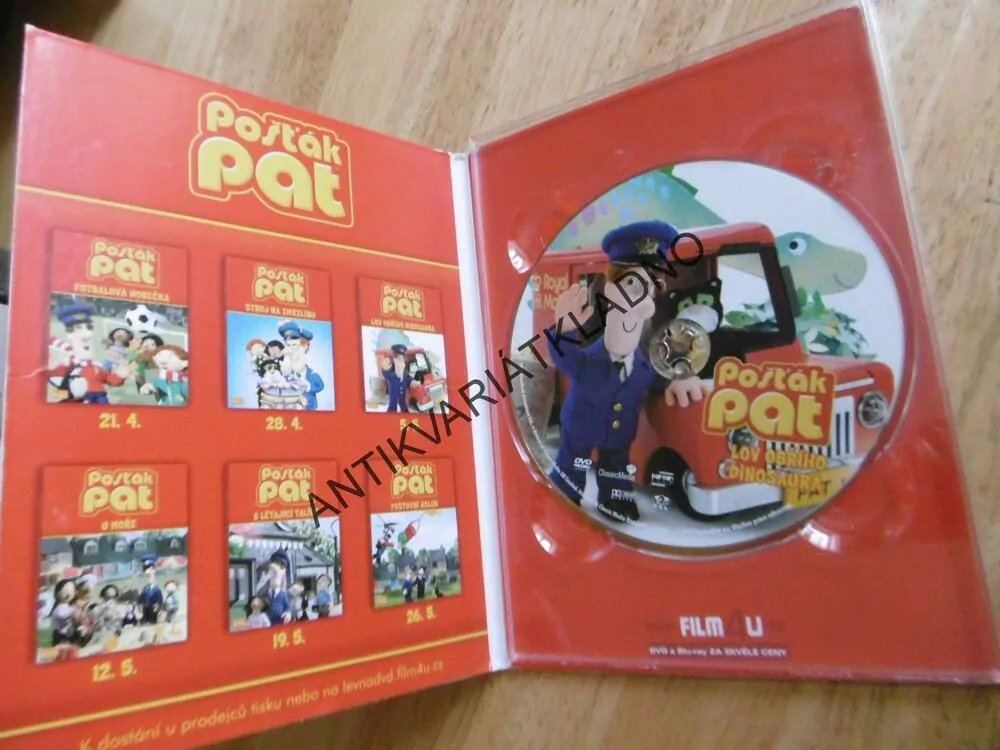 POŠŤÁK PAT, LOV OBŘÍHO DINOSAURA, DVD FILM