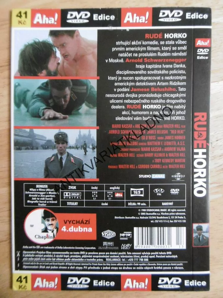 RUDÉ HORKO, DVD FILM 