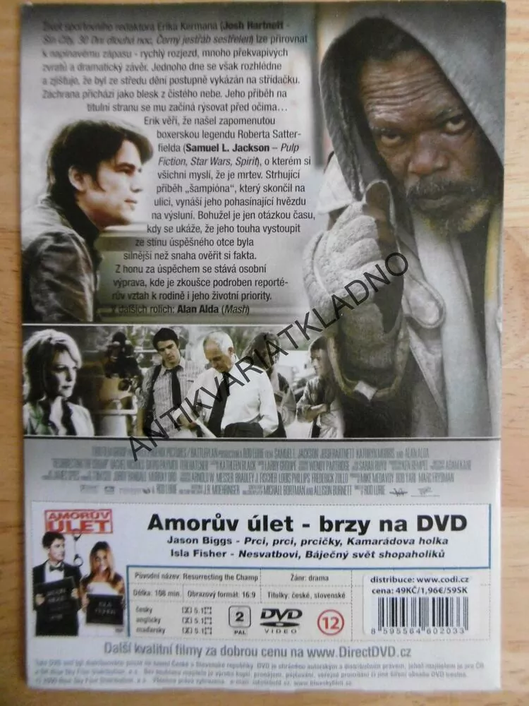 REPORTÉR V RINGU, DVD FILM