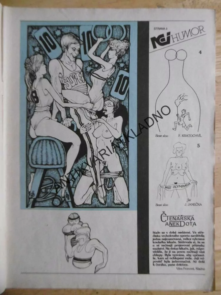 NEI HUMOR, 2/1992 ,EROTICKÁ KNIHOVNIČKA EROTIKA, SEX , PORNO