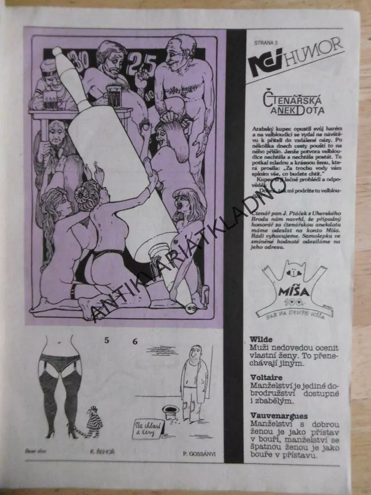 NEI HUMOR, 5/1992 ,EROTICKÁ KNIHOVNIČKA EROTIKA, SEX , PORNO