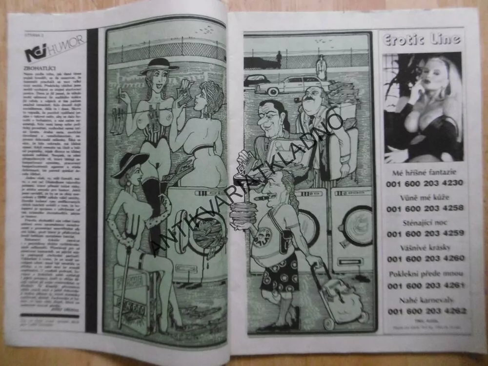 NEI HUMOR, 3/1995 ,EROTICKÁ KNIHOVNIČKA EROTIKA, SEX , PORNO, SAUDEK
