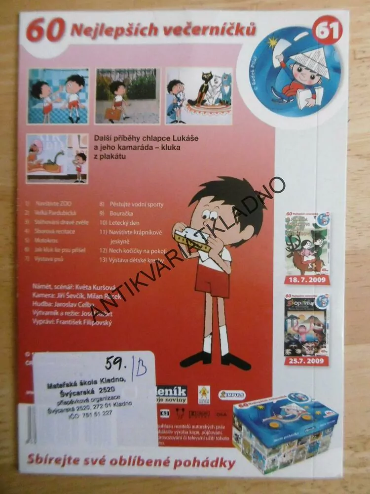 O KLUKOVI Z PLAKÁTU 2., DVD FILM 