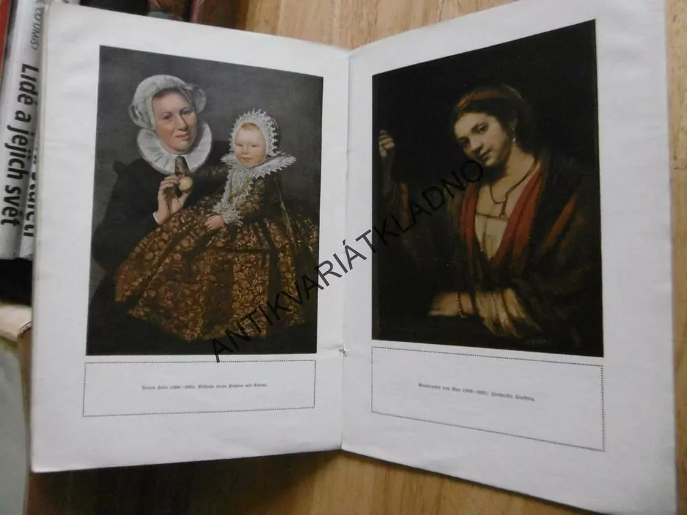 VOLSKBUCHER DER KUNST DAS KASISER FRIEDRICH MUZEUM, NĚMECKY,