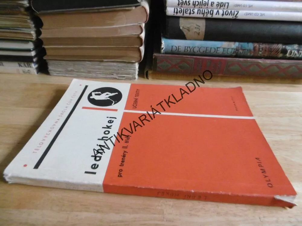 LEDNÍ HOKEJ PRO TRENÉRY II. TŘÍDY UČEBNÍ TEXTY, 1977, **an