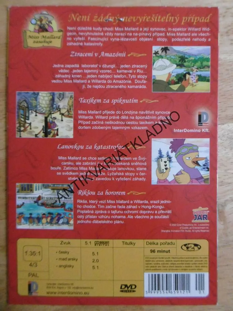 MISS MALLARD ZASAHUJE 1., DVD FILM