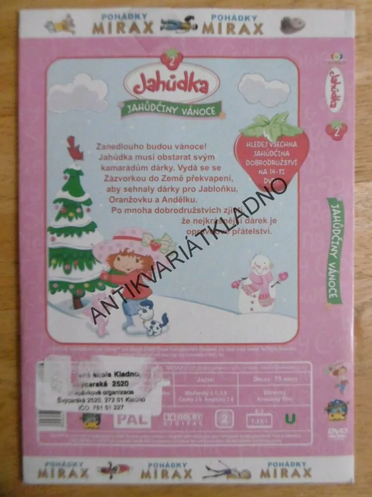 JAHŮDKA, JAHŮDČINY VÁNOCE, DVD FILM