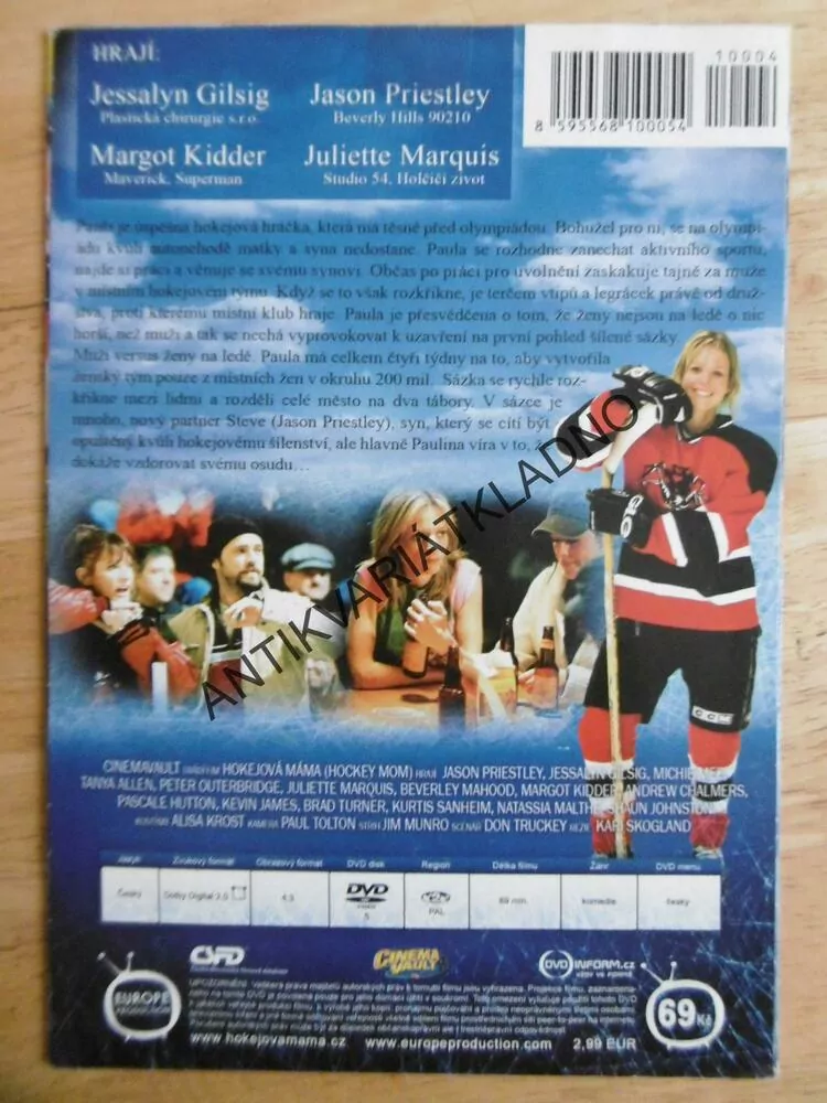 HOKEJOVÁ MÁMA, DVD FILM
