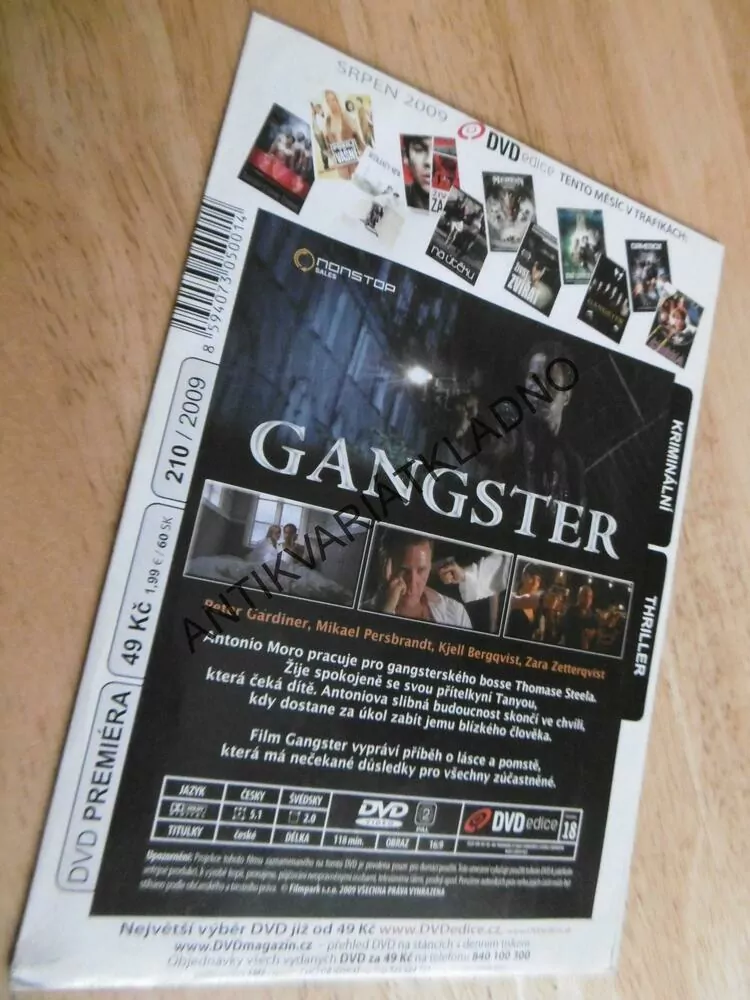GANGSTER, DVD FILM 