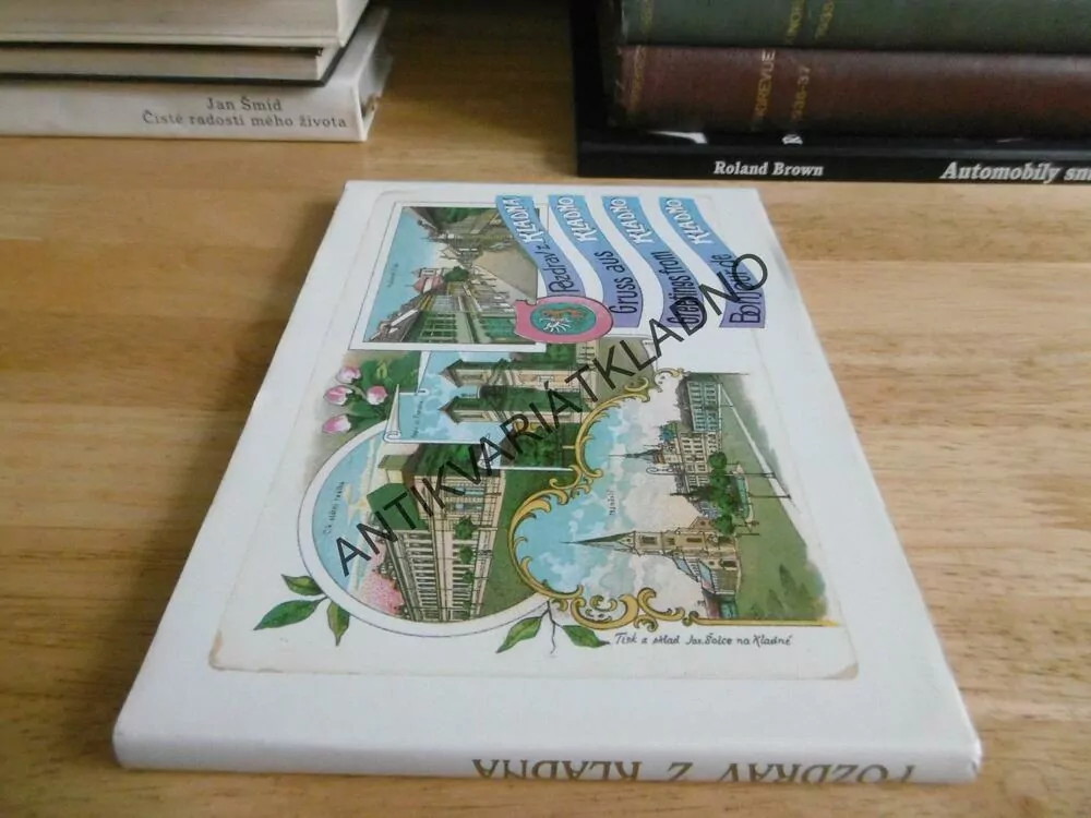 POZDRAV Z KLADNA,KLADNO V PROMĚNÁCH ČASU, STARÉ POHLEDNICE, KLADNO,1996, **an