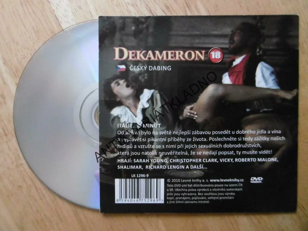 DEKAMERON, DVD FILM