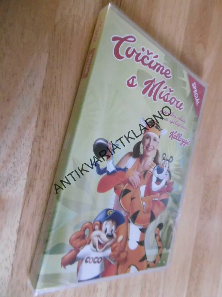 CVIČÍME S MÍŠOU SPECIÁLNÍ EDICE, KELLOGGS, DVD FILM