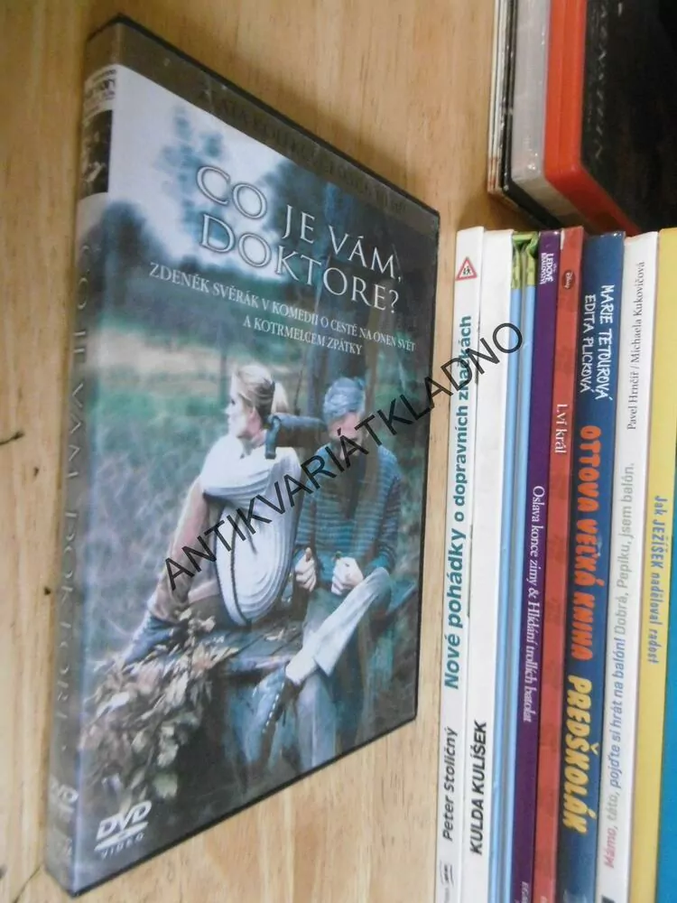 CO JE VÁM DOKTORE?, DVD FILM 