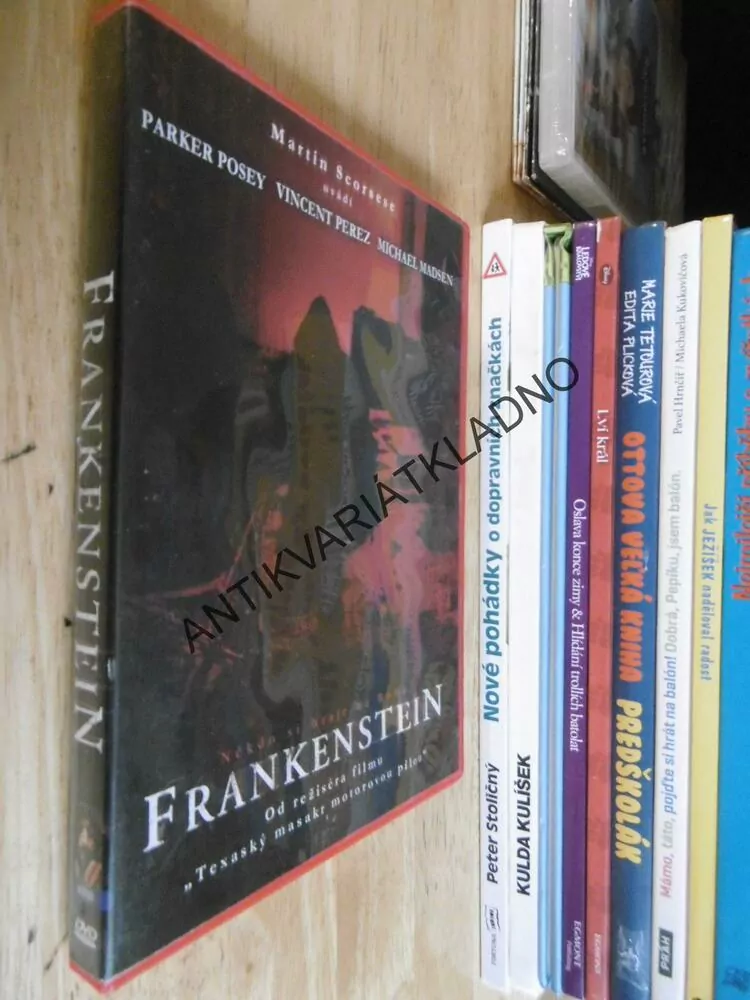 FRANKENSTEIN, DVD FILM