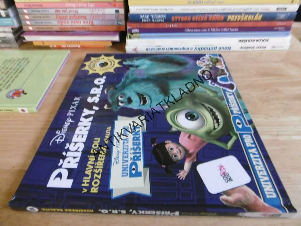 PŘÍŠERKY S.R.O., UNIVERZITA PRO PŘÍŠERKY, PIXAR, DISNEY, **an