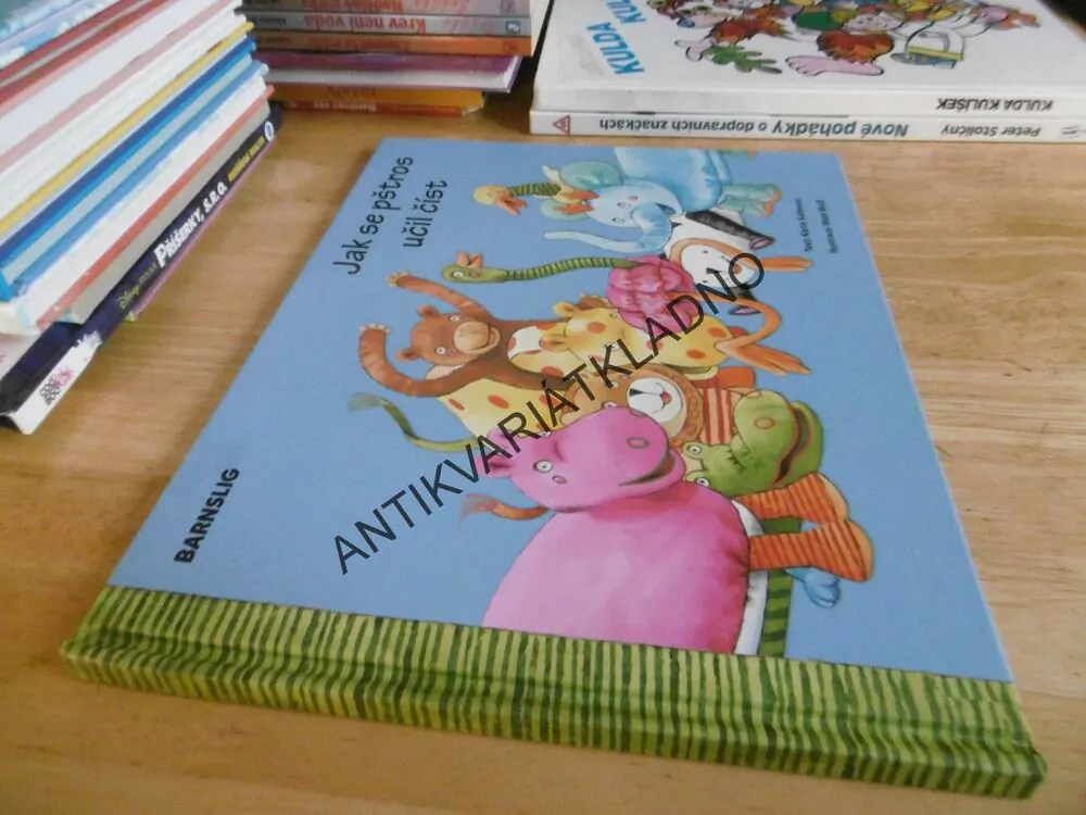 JAK SE PŠTROS UČIL ČÍST, KARIN SALMSON, MATT WOLF, **an