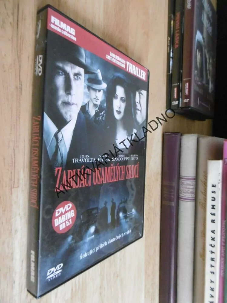 ZABIJÁCI OSAMĚLÝCH SRDCÍ, TRAVOLTA, DVD FILM,
