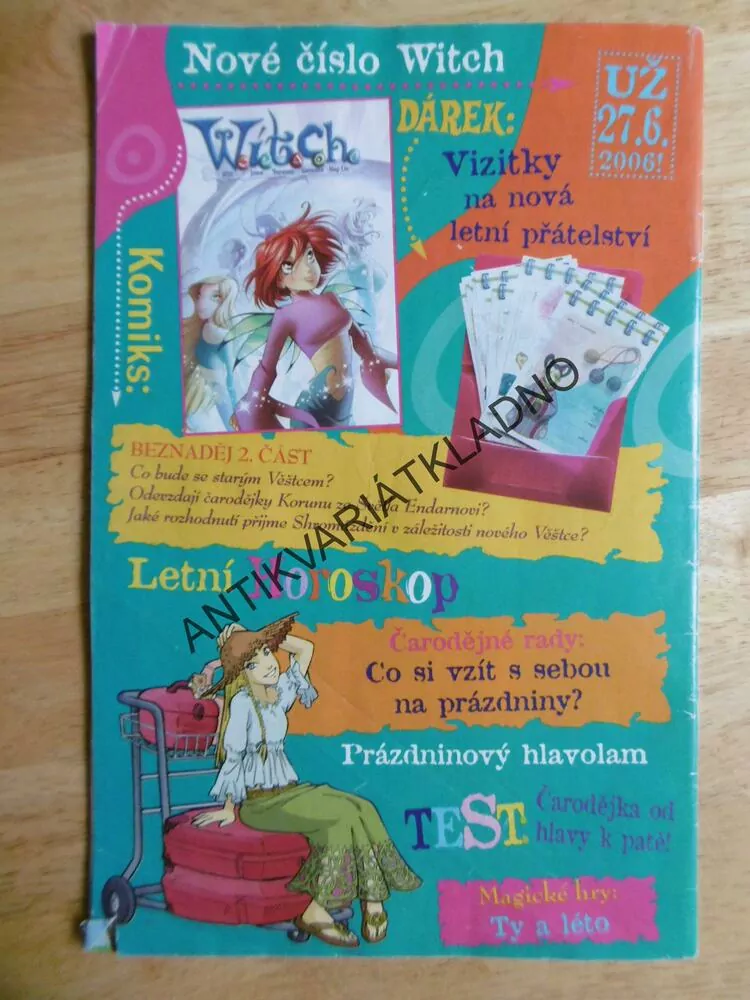 ČARODĚJKY WITCH, 13/06, komiks