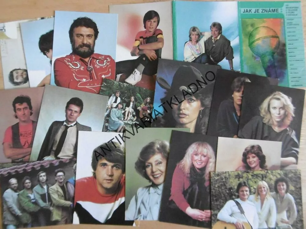 JAK JE ZNÁME IV.: OD MIKROFONU, Z TV, FILMU, DIVADLA, HORŇÁK, BARTOŠOVÁ, MATUŠKA, ZICH, GOMBITOVÁ AJ.