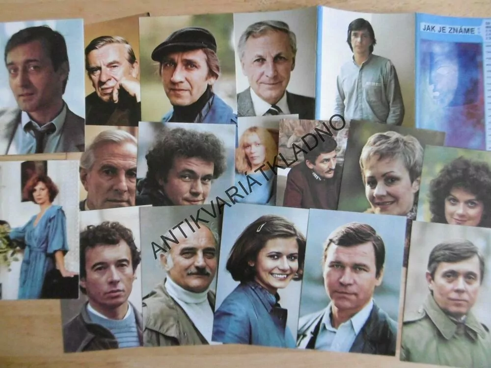 JAK JE ZNÁME II.: OD MIKROFONU, Z TV, FILMU, DIVADLA, BARTOŠKA, SOMR, GALATÍKOVÁ, VYSKOČIL, ABRHÁM, ANDRLOVÁ, AJ. HERCI, HEREČKY, FILM,