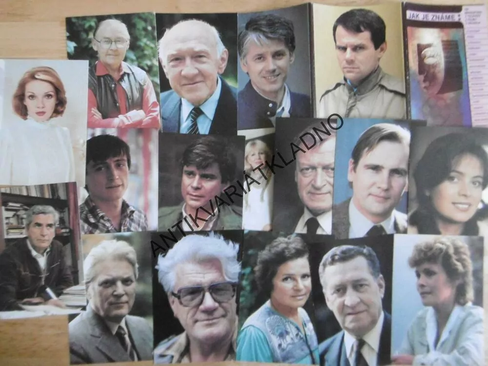 JAK JE ZNÁME I.: OD MIKROFONU, Z TV, FILMU, DIVADLA, FILIPOVSKÝ, RŮŽEK, LIPSKÝ, VĚTROVEC, MOUČKA, ŠTĚPNIČKA AJ. HERCI, HEREČKY, FILM,