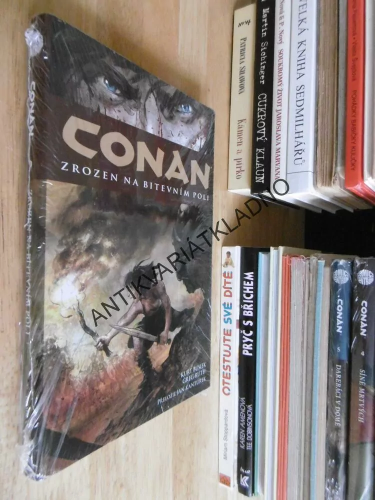 CONAN ZROZEN NA BITEVNÍM POLI, KOMIKS, BUSIEK, CARY NORD, **an
