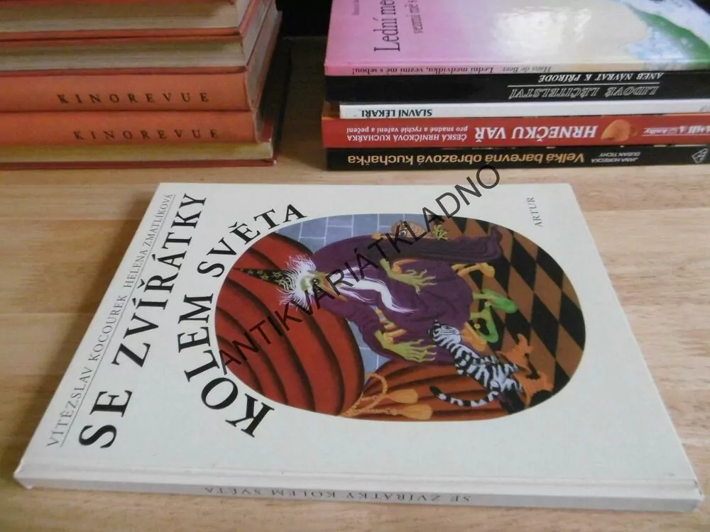 SE ZVÍŘÁTKY KOLEM SVĚTA, VÍTĚZSKAV KOCOUREK, HELENA ZMATLÍKOVÁ, **an