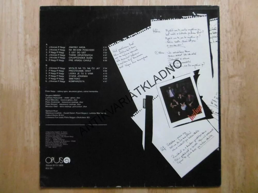 PETER NAGY, MYSLÍŠ NA TO, NA ČO JA? LP
