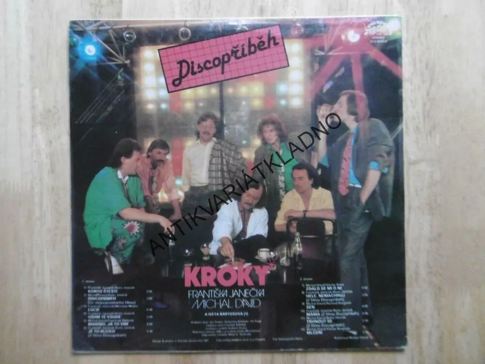 DISCOPŘÍBĚH, MICHAL DAVID A KROKY FRANTIŠKA JANEČKA, LP