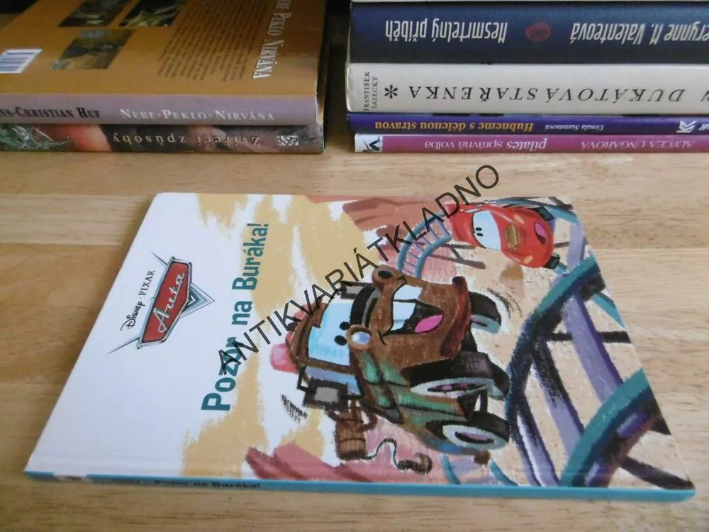 POZOR NA BURÁKA! AUTA, WALT DISNEY PIXAR, **an