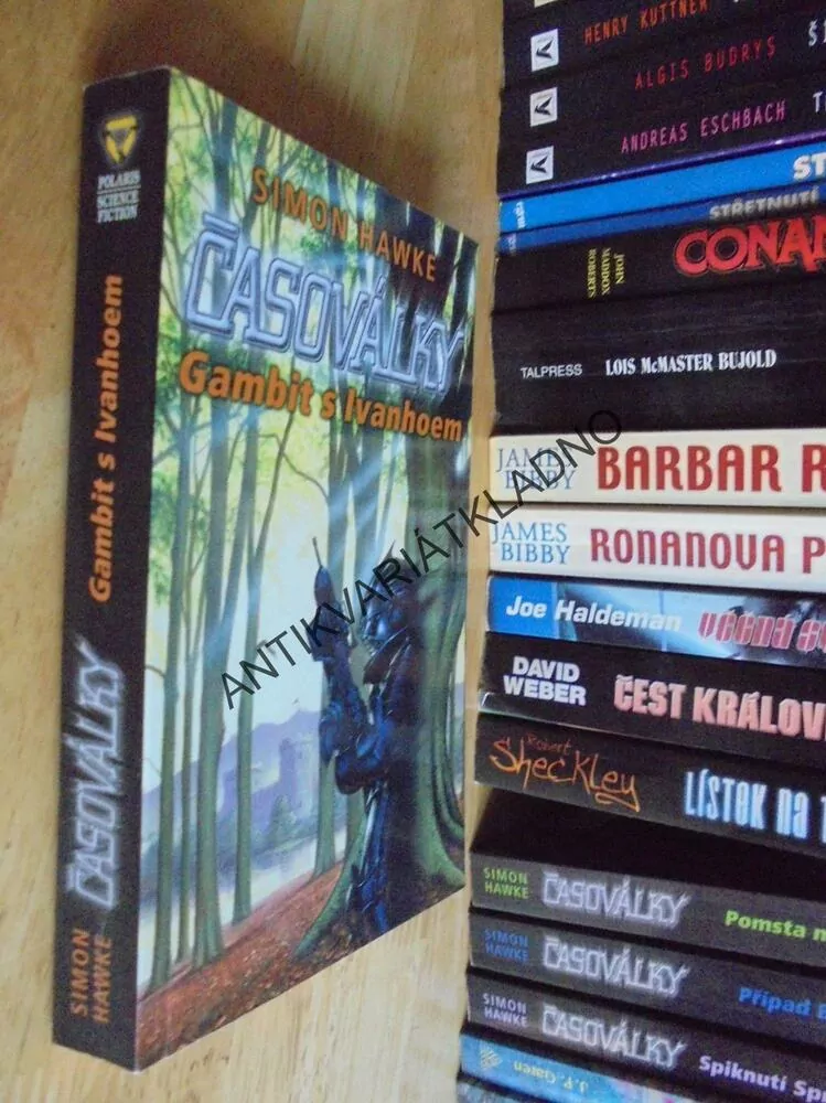 ČASOVÁLKY- GAMBIT S IVANHOEM, SIMON HAWKE, **an