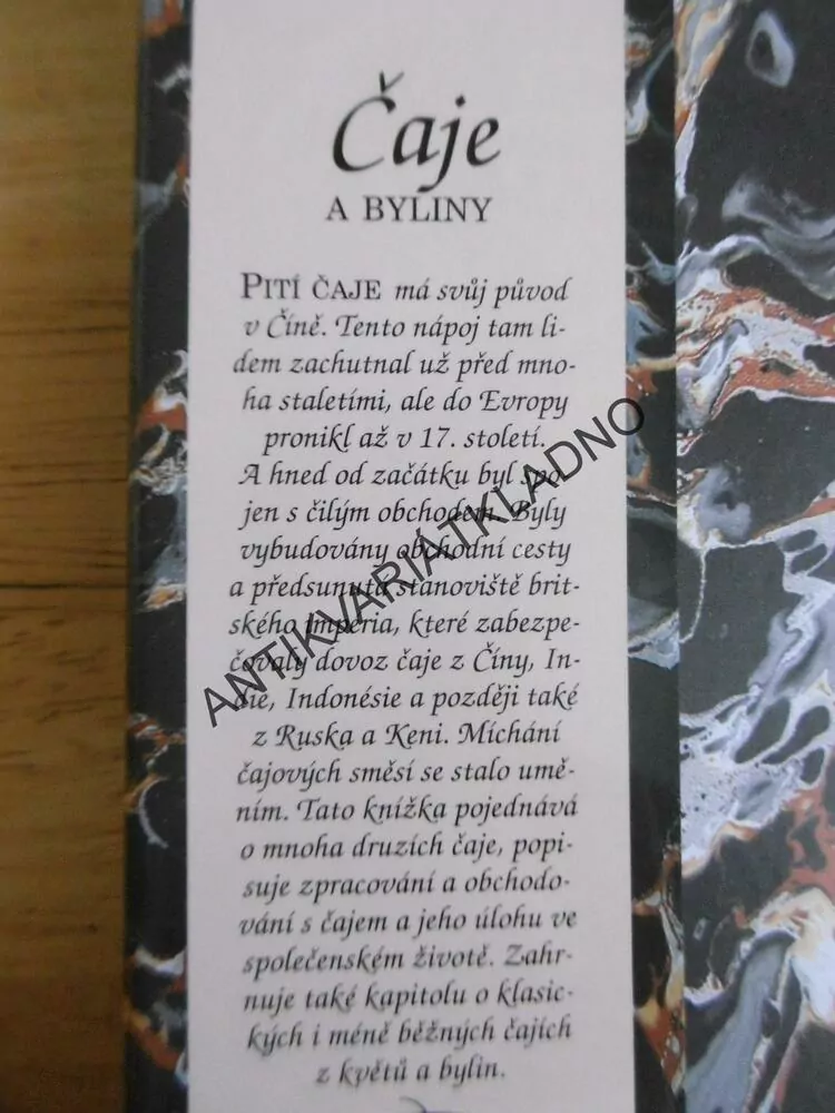 ČAJE A BYLINY, JILL NORMANOVÁ, **an