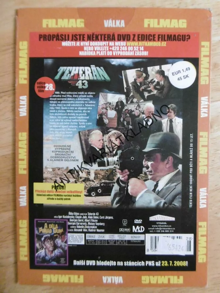 TEHERÁN 43, DVD FILM