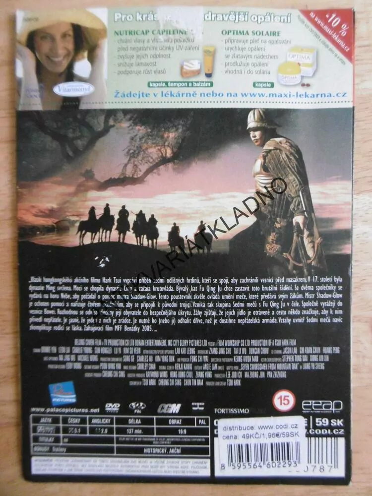 SEDM MEČŮ, DVD FILM